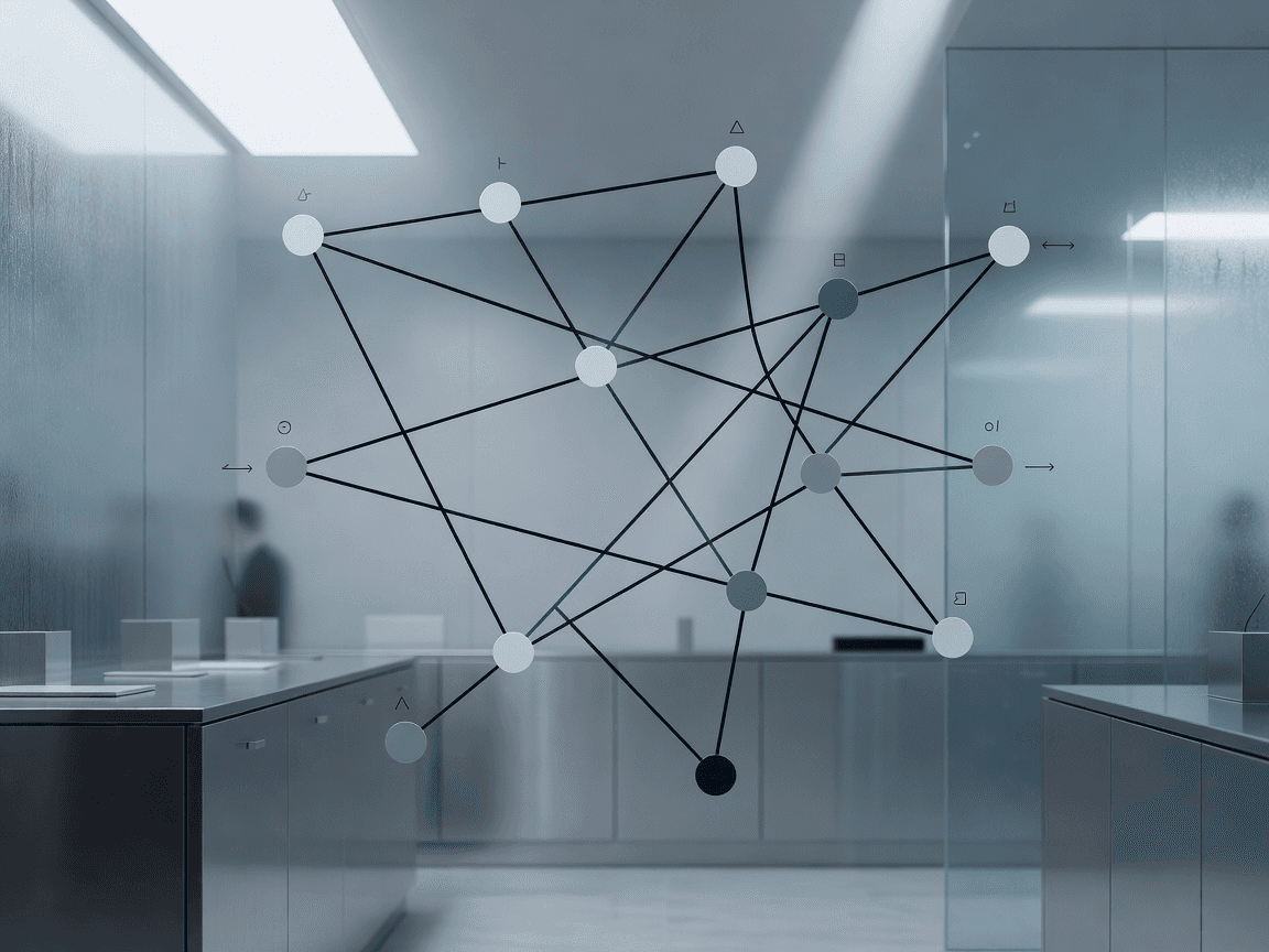 Abstract debate graph with claim nodes and conflict edges